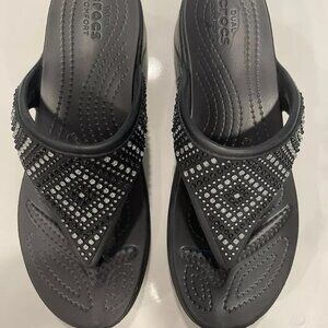 CROCS - CIABATTA DONNA - MONTEREY SHIMMER Women's Sandal's (NWOT)